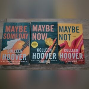 New Colleen Hoover Book Set - Maybe Now and More